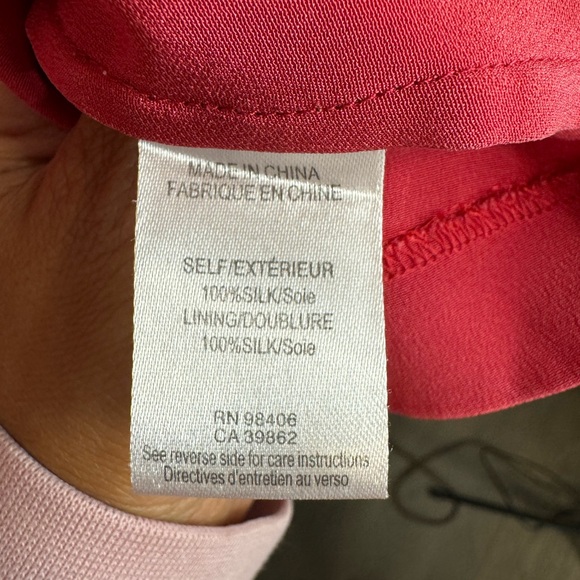 Theory Red Womens Mini Dress Size 2 - Picture 9 of 12